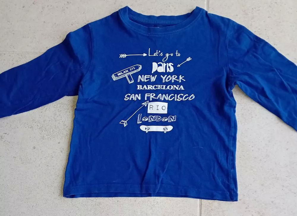 Polo et T-shirts, manches Longues &acirc;ge 6 ans Vtements enfants