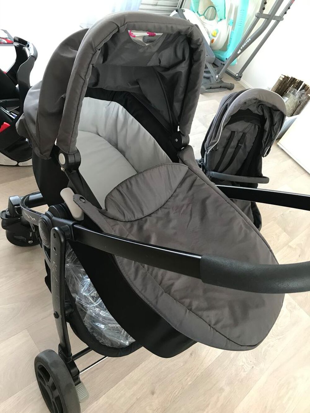 Trio poussette landau EVO TRIO de GRACO Pu�riculture