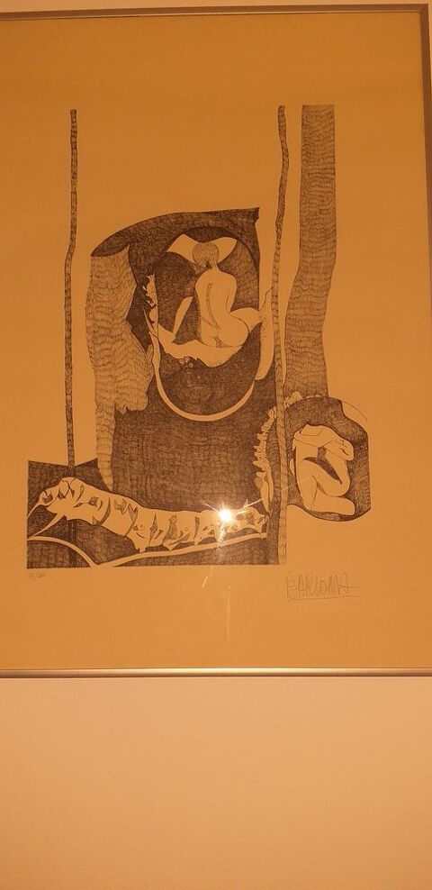 Lithographie BARIONA 0 Villeneuve-Loubet (06)