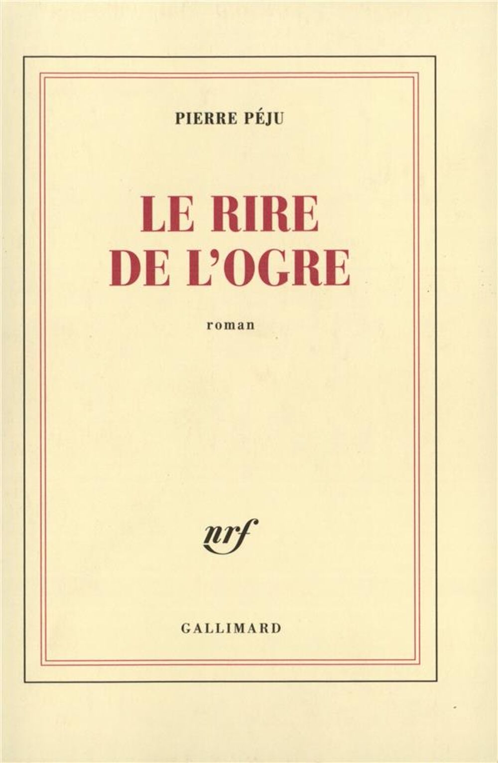 Le rire de l'ogre Livres et BD