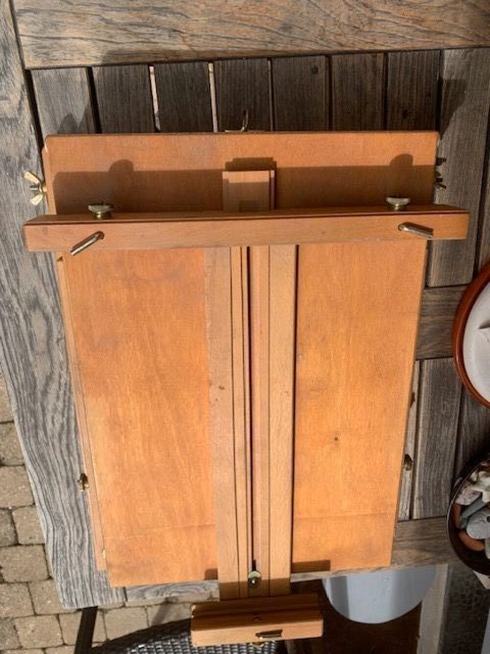 Chevalet peintre en bois Décoration
