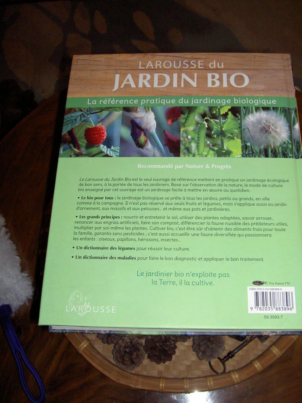 LE LAROUSSE DU JARDIN BIO - 2012 NEUF Livres et BD