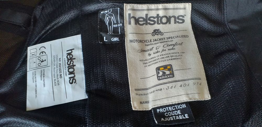 BLOUSON MOTO femme taille L &eacute;tat neuf Vêtements