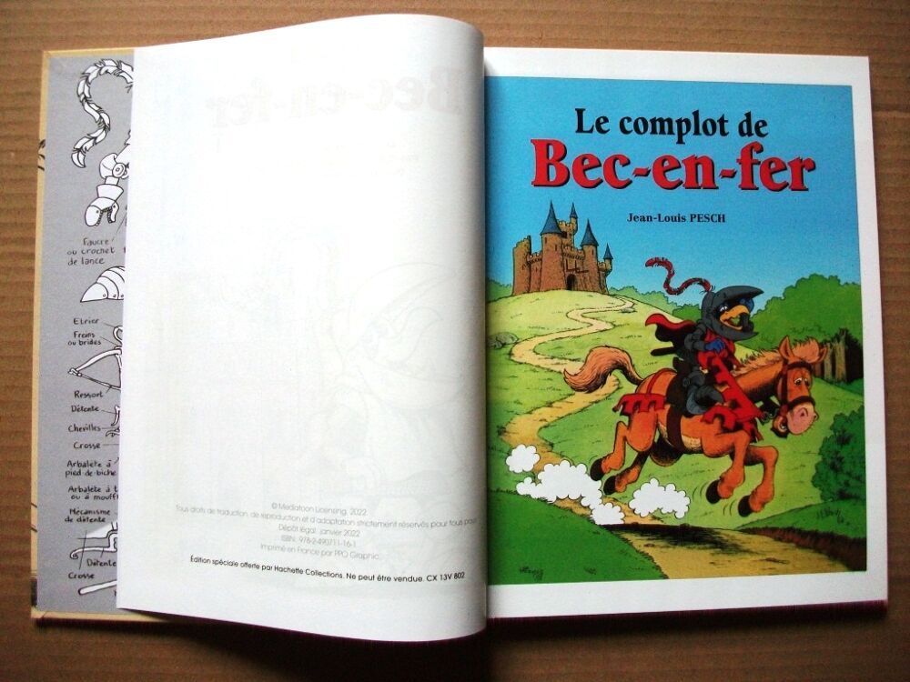 Bec-en-fer : int&eacute;grale de Jean-Louis Pesch (2022) Livres et BD