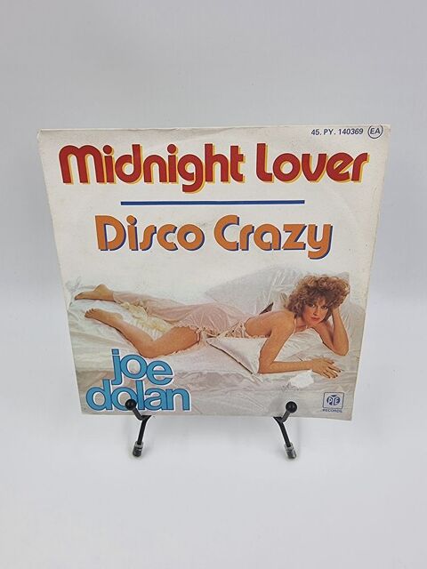 Vinyle 45 tours Joe Dolan : Midnight Lover / Disco Crazy  4 Vulbens (74)