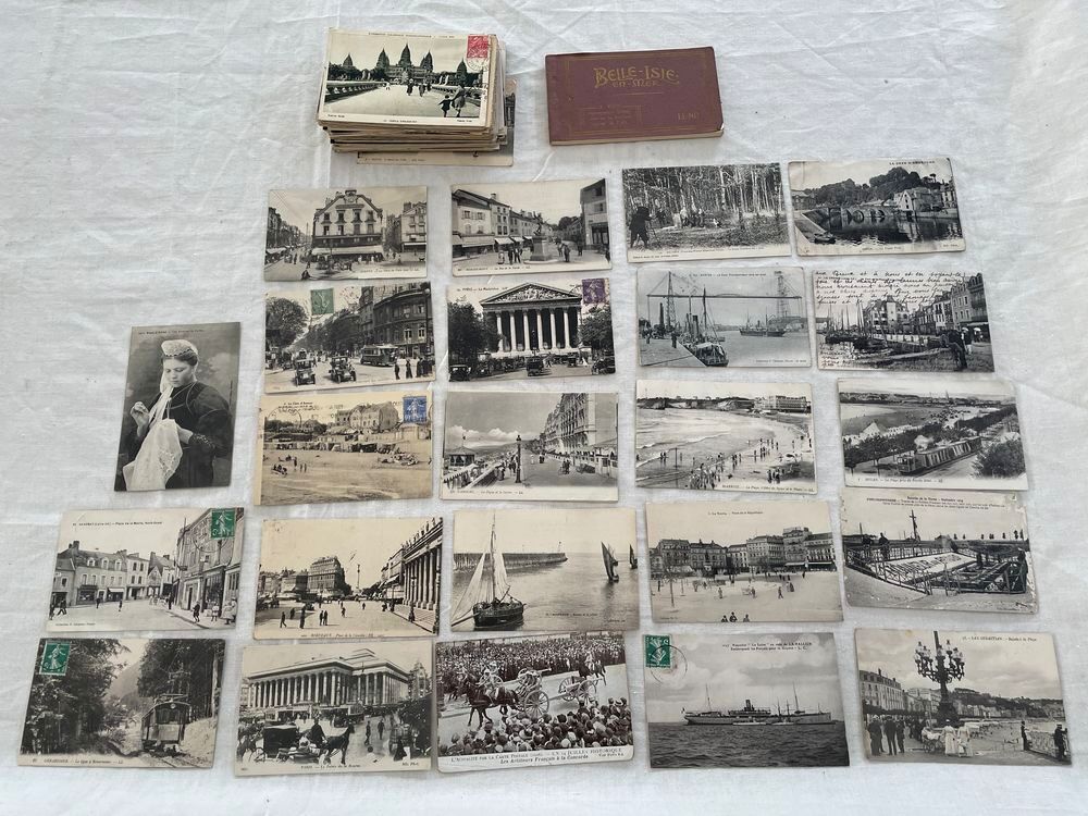 lot de cartes postales anciennes 