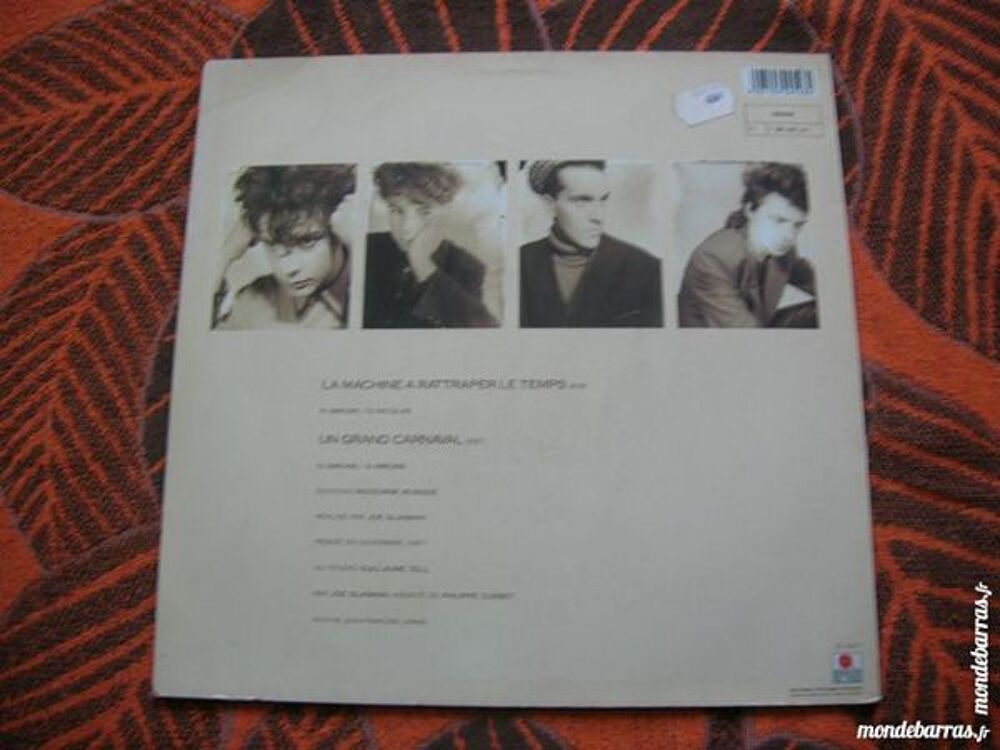 MAXI 45 INDOCHINE La machine &agrave; rattraper le temps CD et vinyles