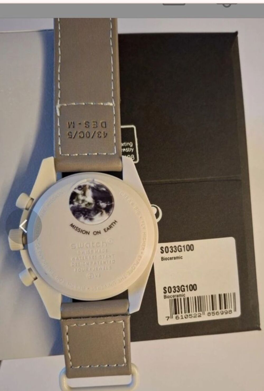 Montre Omega Swatch D&eacute;sert Bijoux et montres