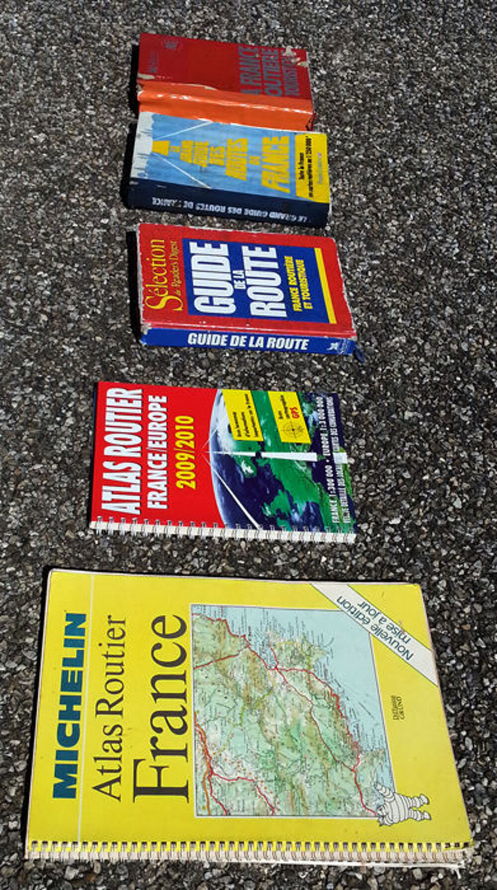 5 tr&egrave;s grands guides de la route Livres et BD