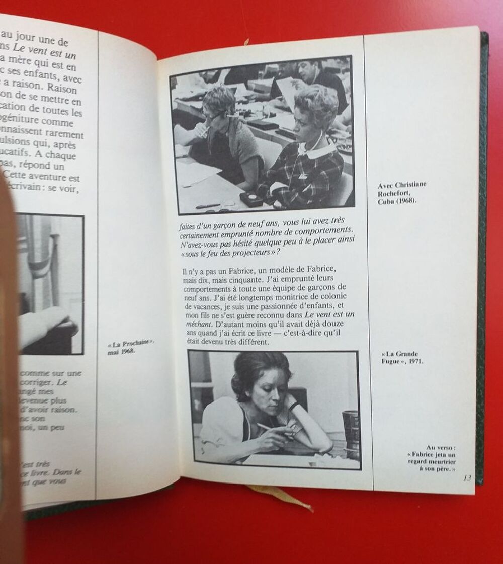 Anne LOESCH Le vent est un m&eacute;chant - Biblioth&egrave;que du temps pr&eacute;sent Livres et BD