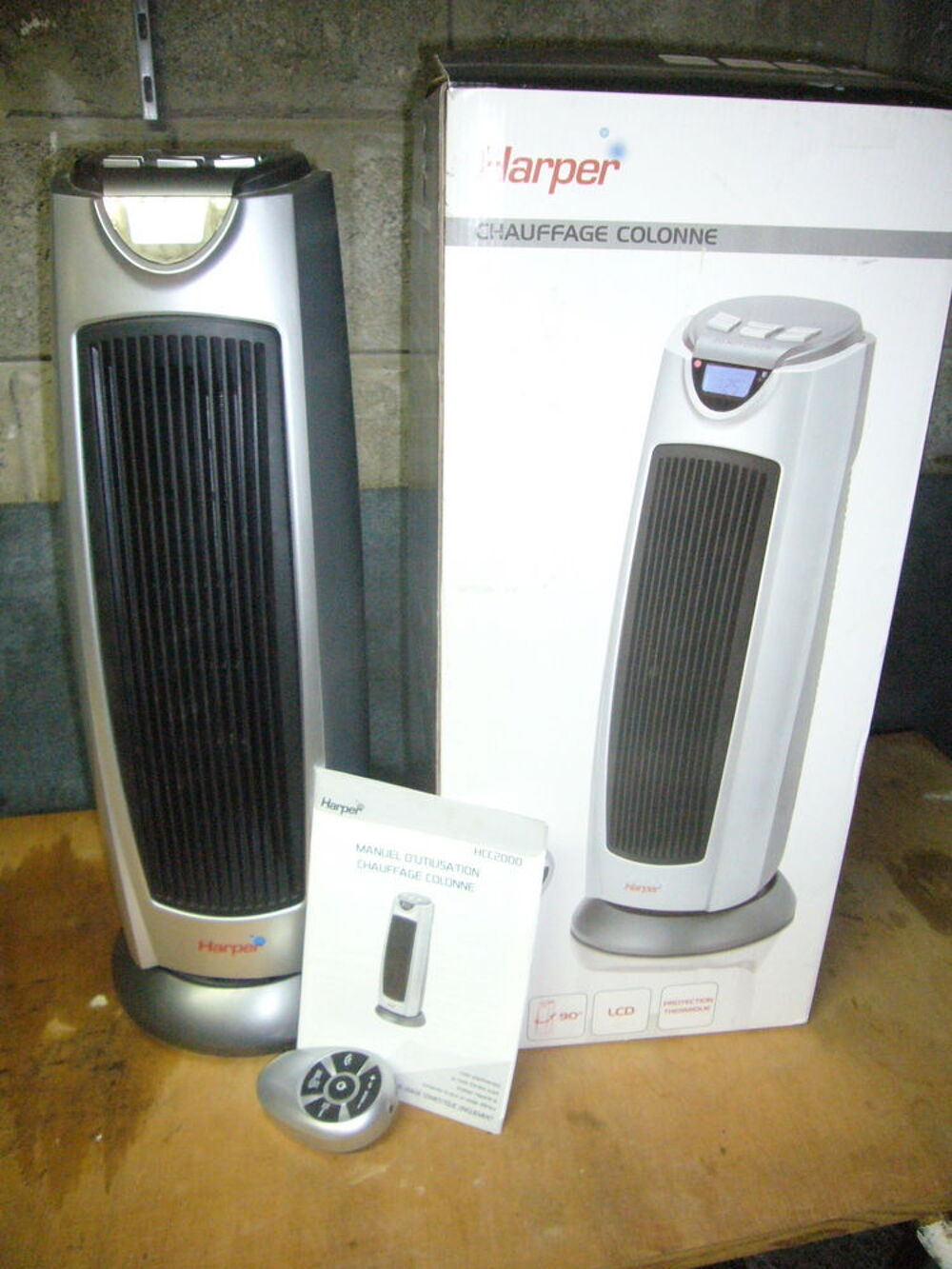CHAUFFAGE ET VENTILATEUR HCC200 Electroménager