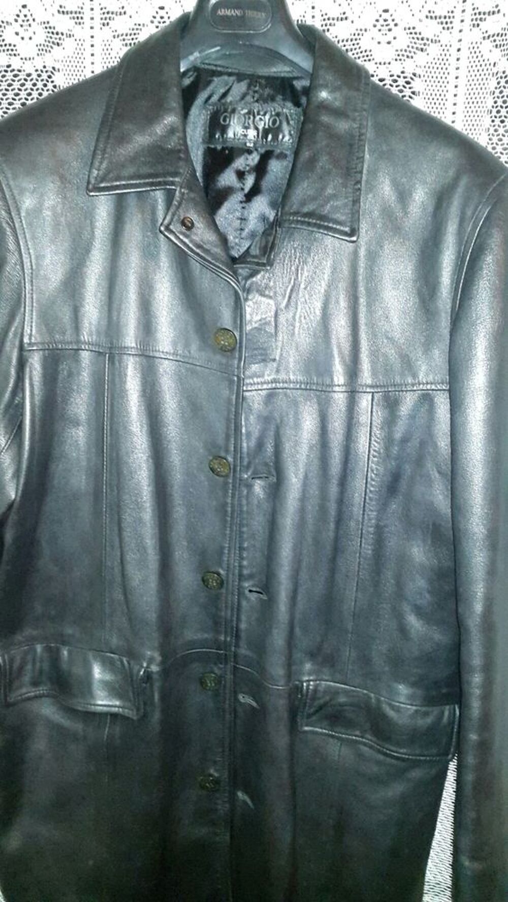 3/4 cuir chevreaux XL. Vêtements