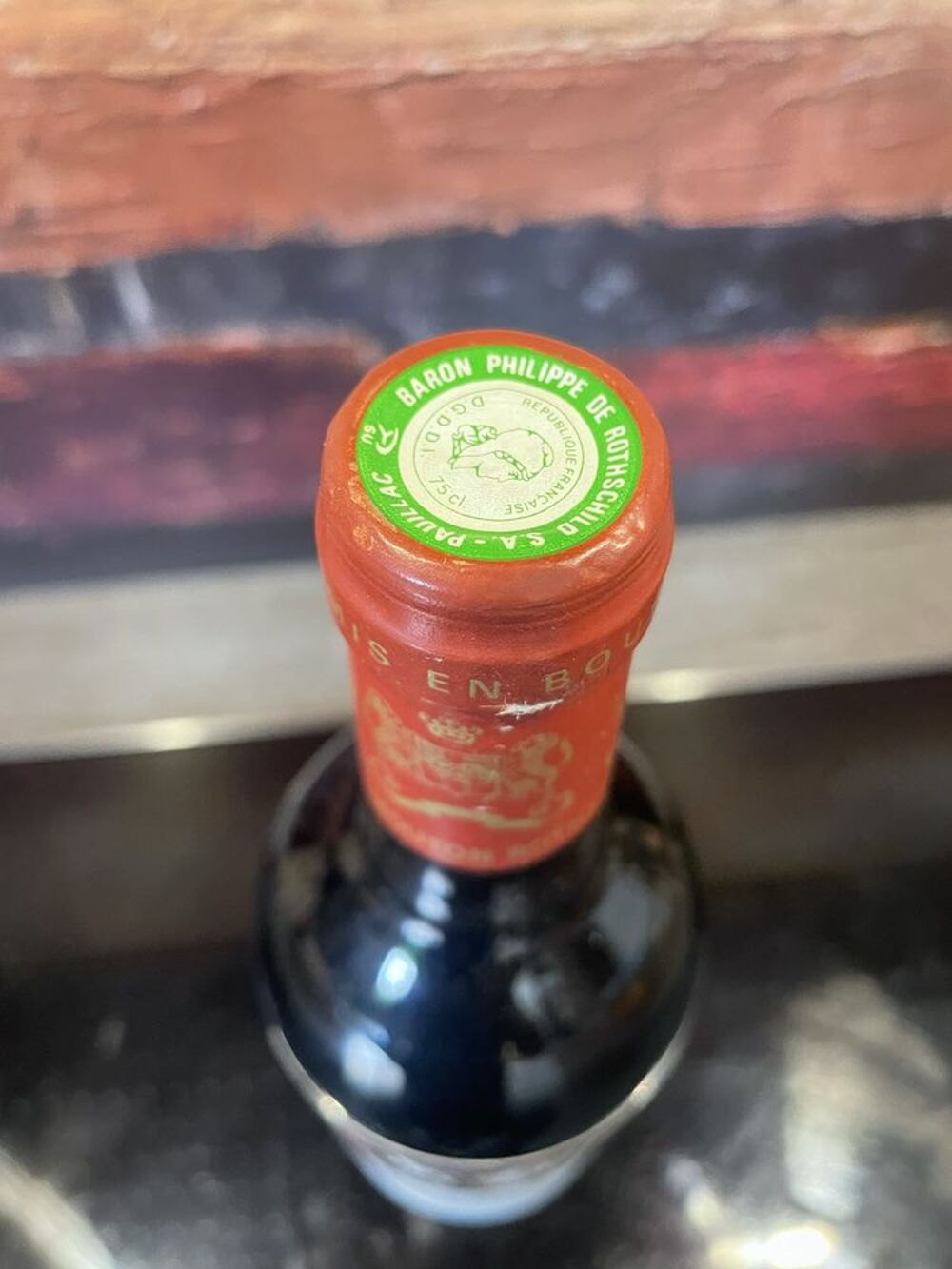 1 Bt Pauillac Ch&acirc;teau Mouton Rothschild 1994 Cuisine