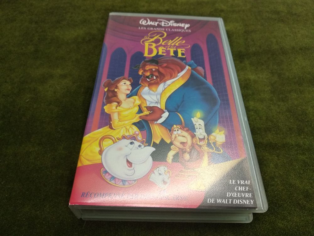 Cassette vid&eacute;o La belle et la b&ecirc;te Photos/Video/TV