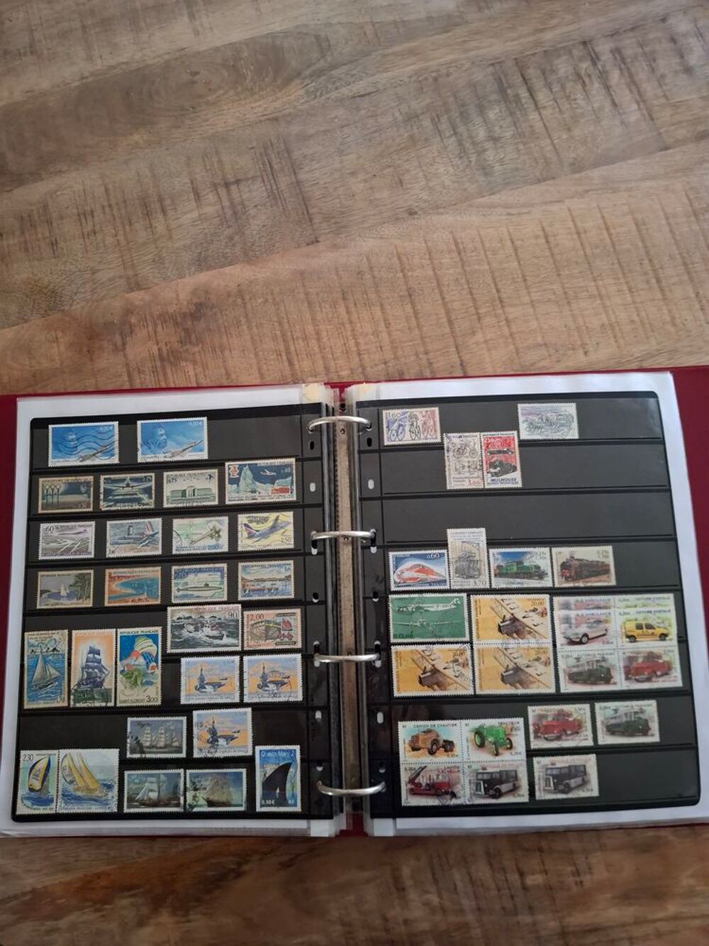 Collection de timbres fran&ccedil;ais 