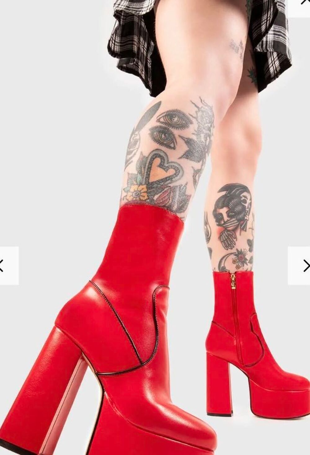 bottines plate-forme Chaussures