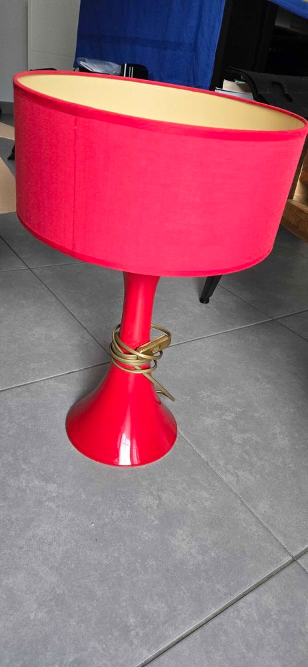 Lampe rouge Décoration
