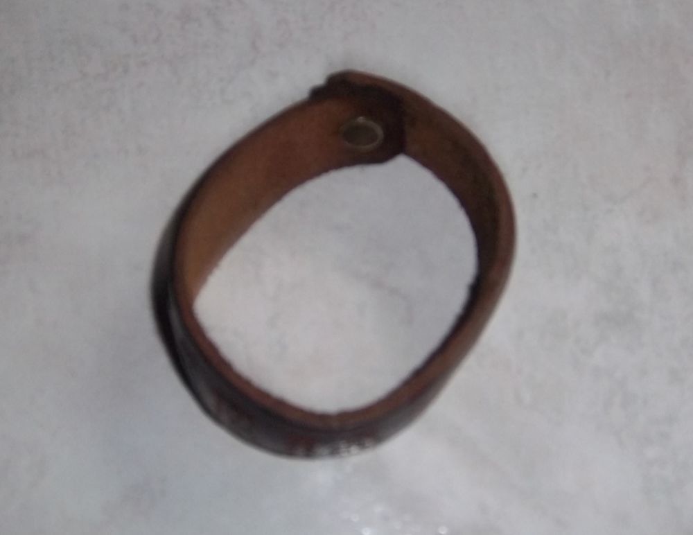 Bracelet cuir pr&eacute;nom MARIANNE Bijoux et montres