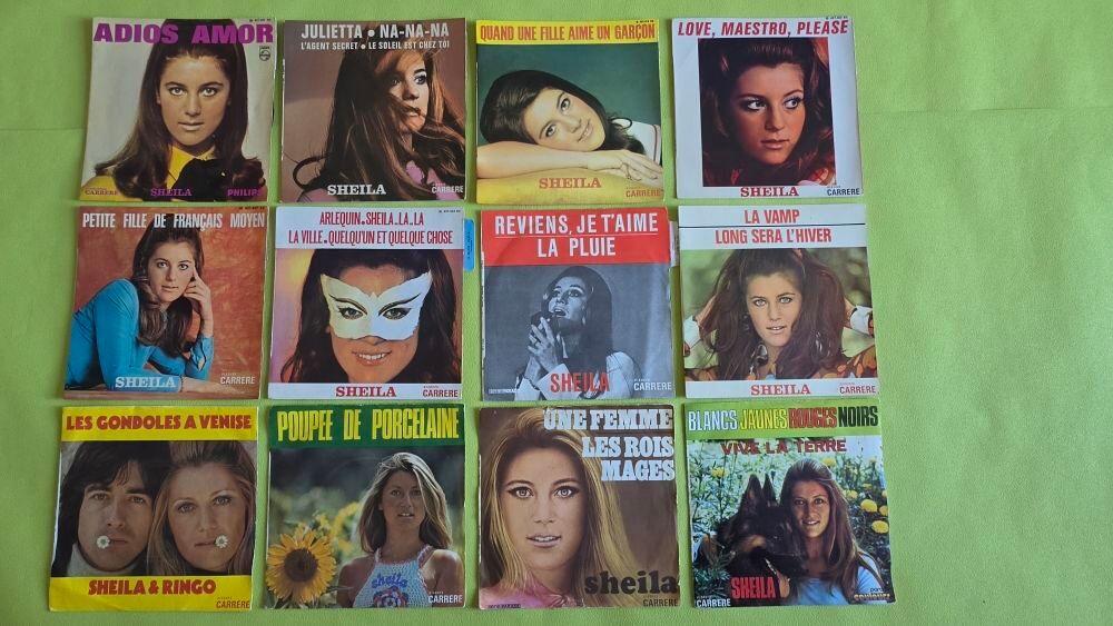 SHEILA LES 45T CD et vinyles