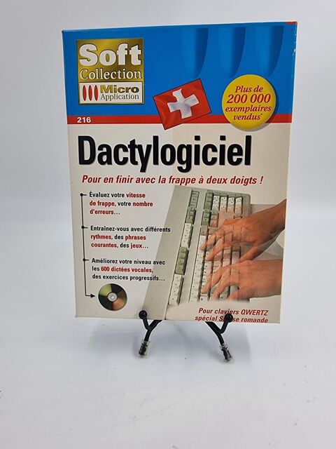 Logiciel PC Dactylogiciel en boite, sans notices  1 Vulbens (74)