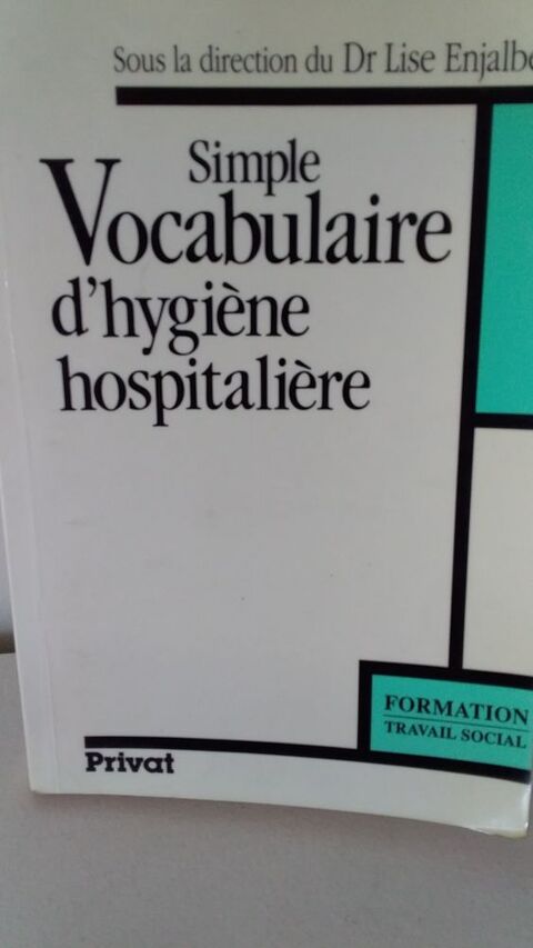 VOCABULAIRE D'HYGINE HOSPITALIRE 5 Bobigny (93)