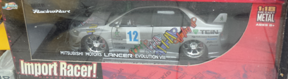 Mitsubishi Lancer Evo VIII Jada Drift Tuning fast Jeux / jouets