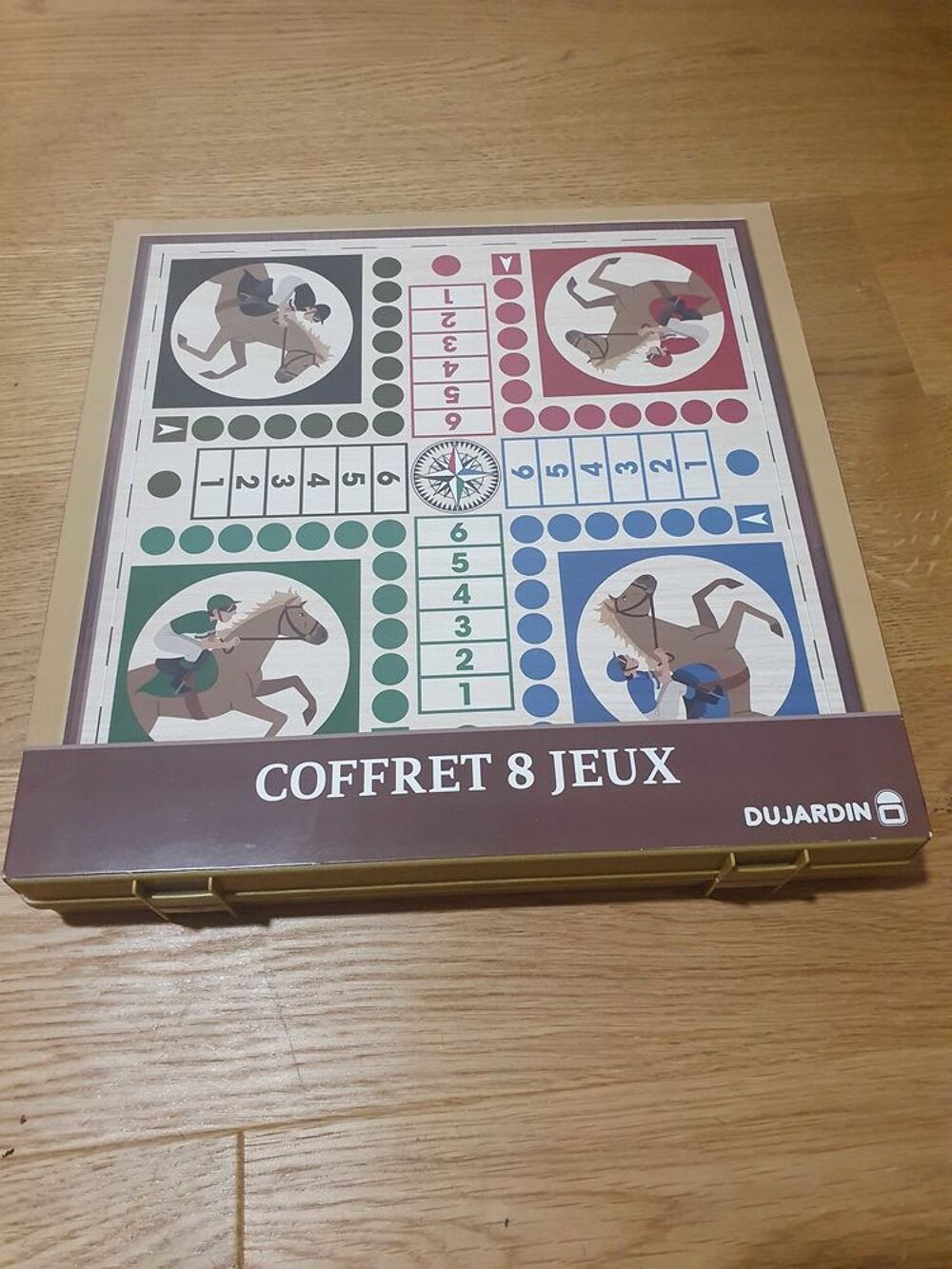 Coffret 8 jeux de soci&eacute;t&eacute; - Dujardin Jeux / jouets