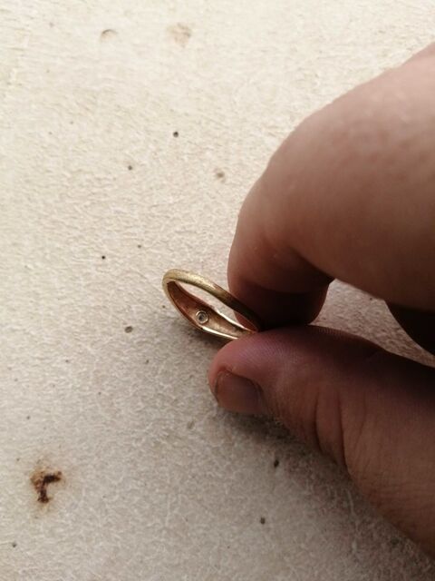 bague alliance plaqué or taille 58 933 Biarritz (64)