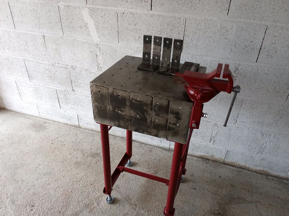 &eacute;tabli avec &eacute;tau et accessoires de positionnement Bricolage