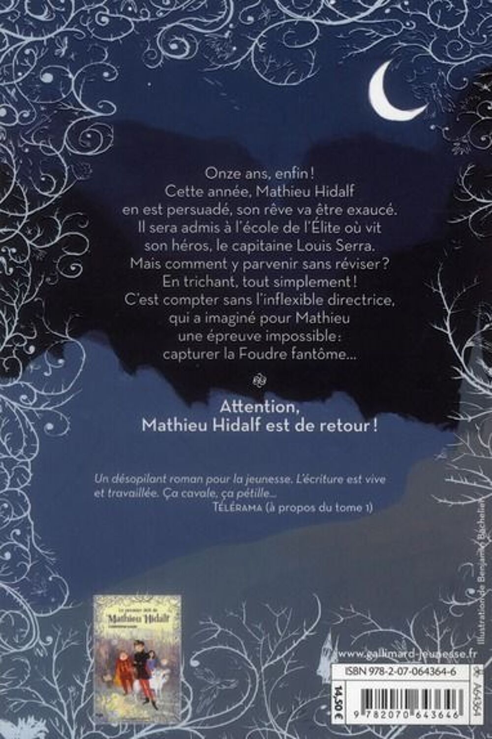 Mathieu Hidalf et la foudre fantome t.2 Livres et BD