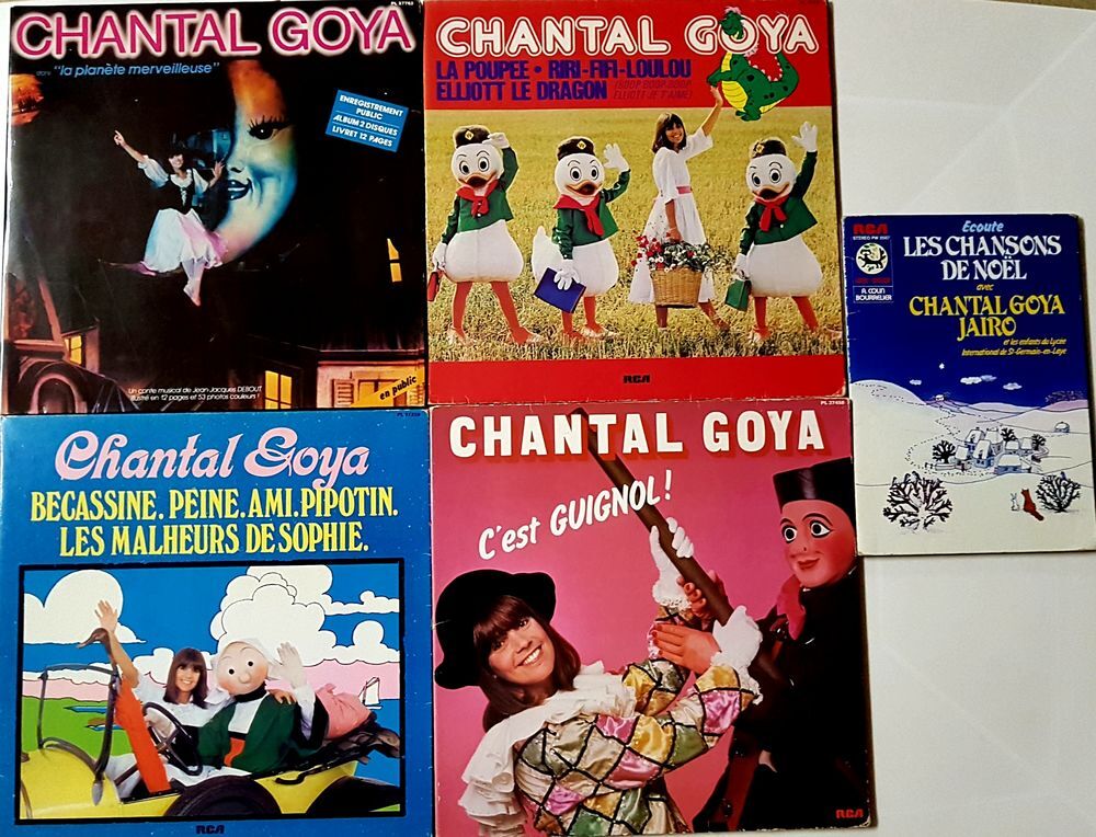 Disques 33T Chantal Goya CD et vinyles