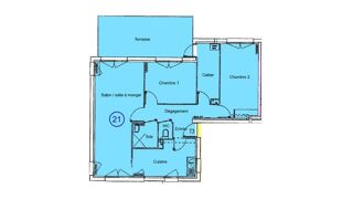  Appartement à vendre 3 pièces 71 m²