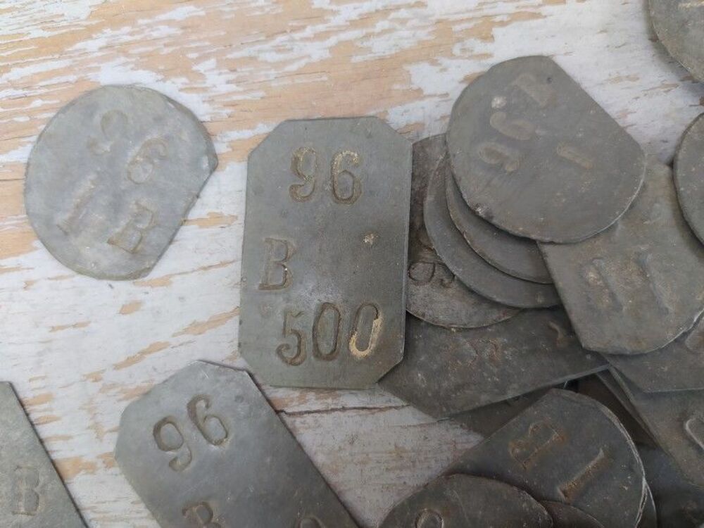 Lot Anciens Jetons de Jeux, Lampiste, Commerce ou Mineur 