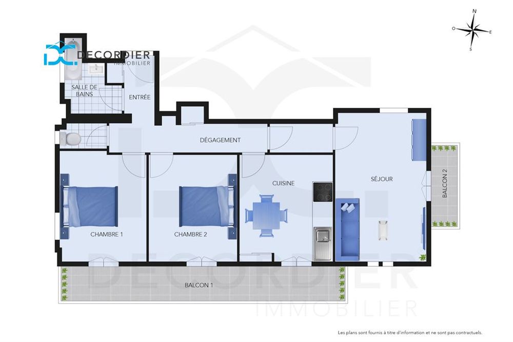 Vente Appartement EVIAN CENTRE T3 ASCENSEUR Evian les bains