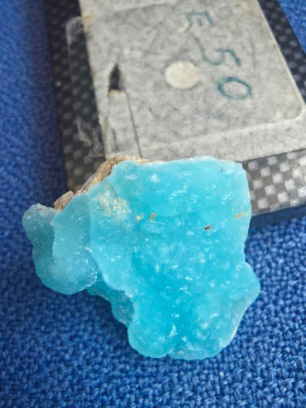 Superbe H&eacute;mimorphite Bleue Turquoise(Katanga)-6g 