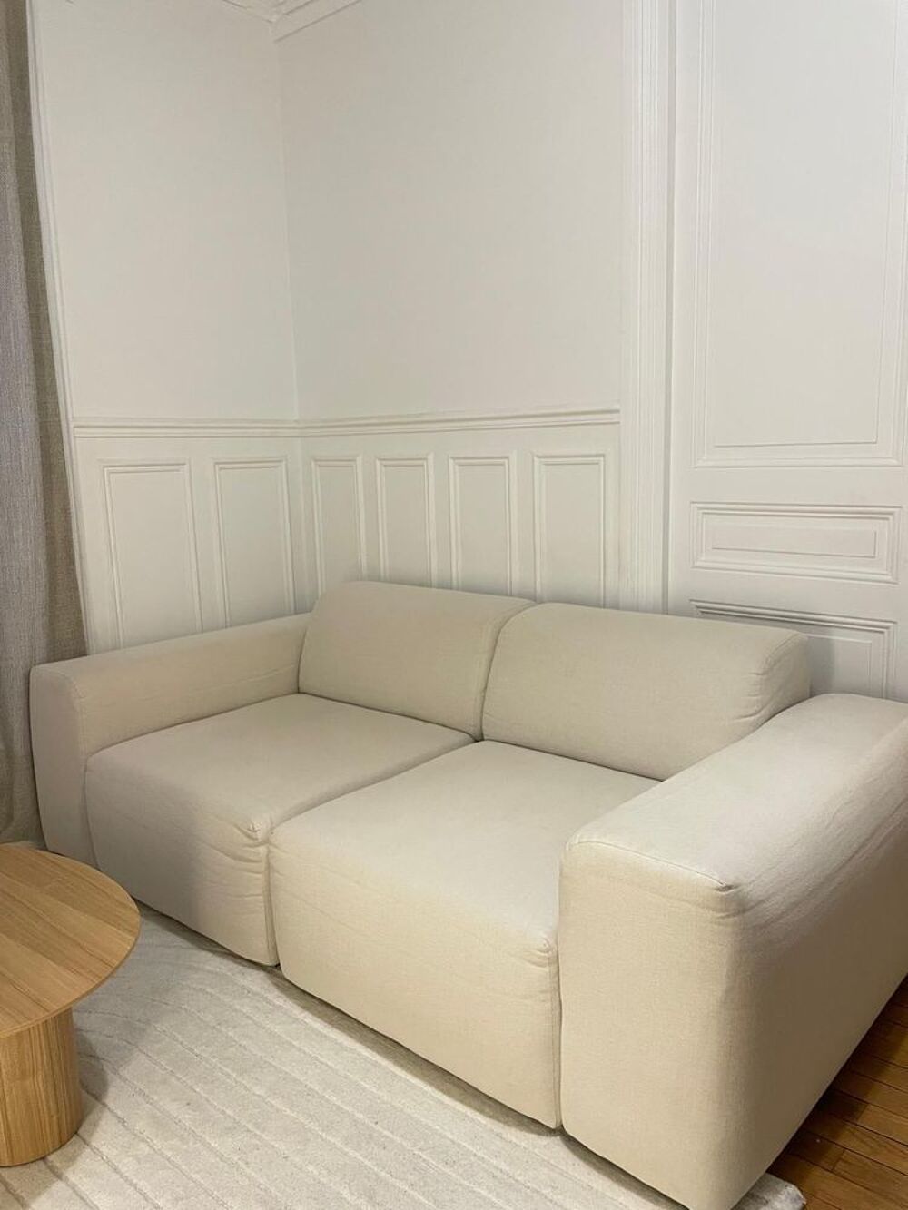 Canap&eacute; Mycs €" mod&egrave;le Pillow €" beige €" tr&egrave;s bon &eacute;tat Meubles