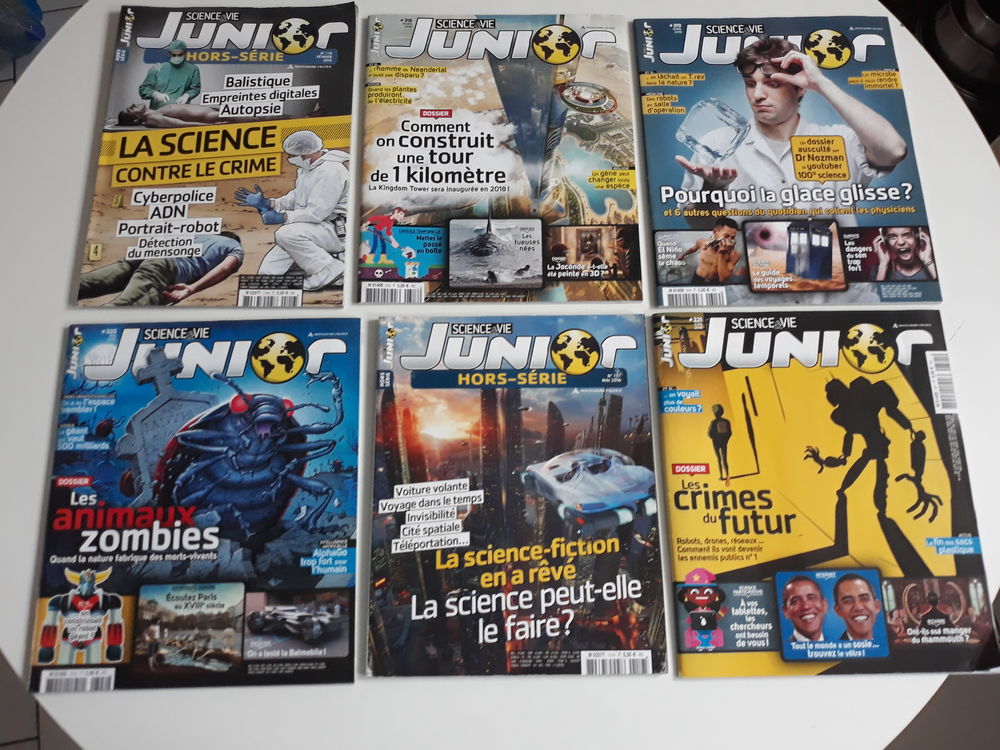 Revues Science et Vie Junior Livres et BD