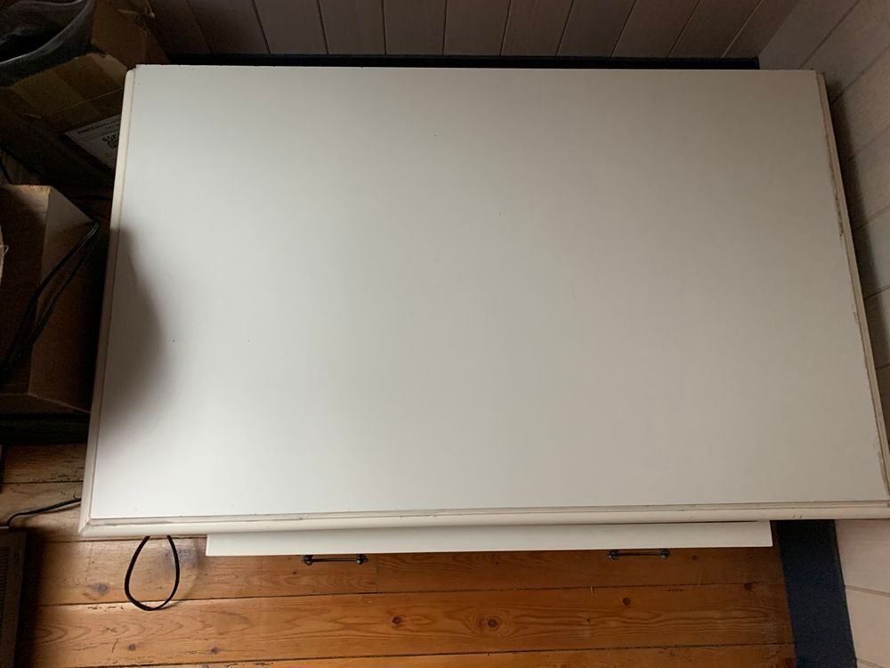 Chambre int&eacute;grale bois massif blanc Meubles
