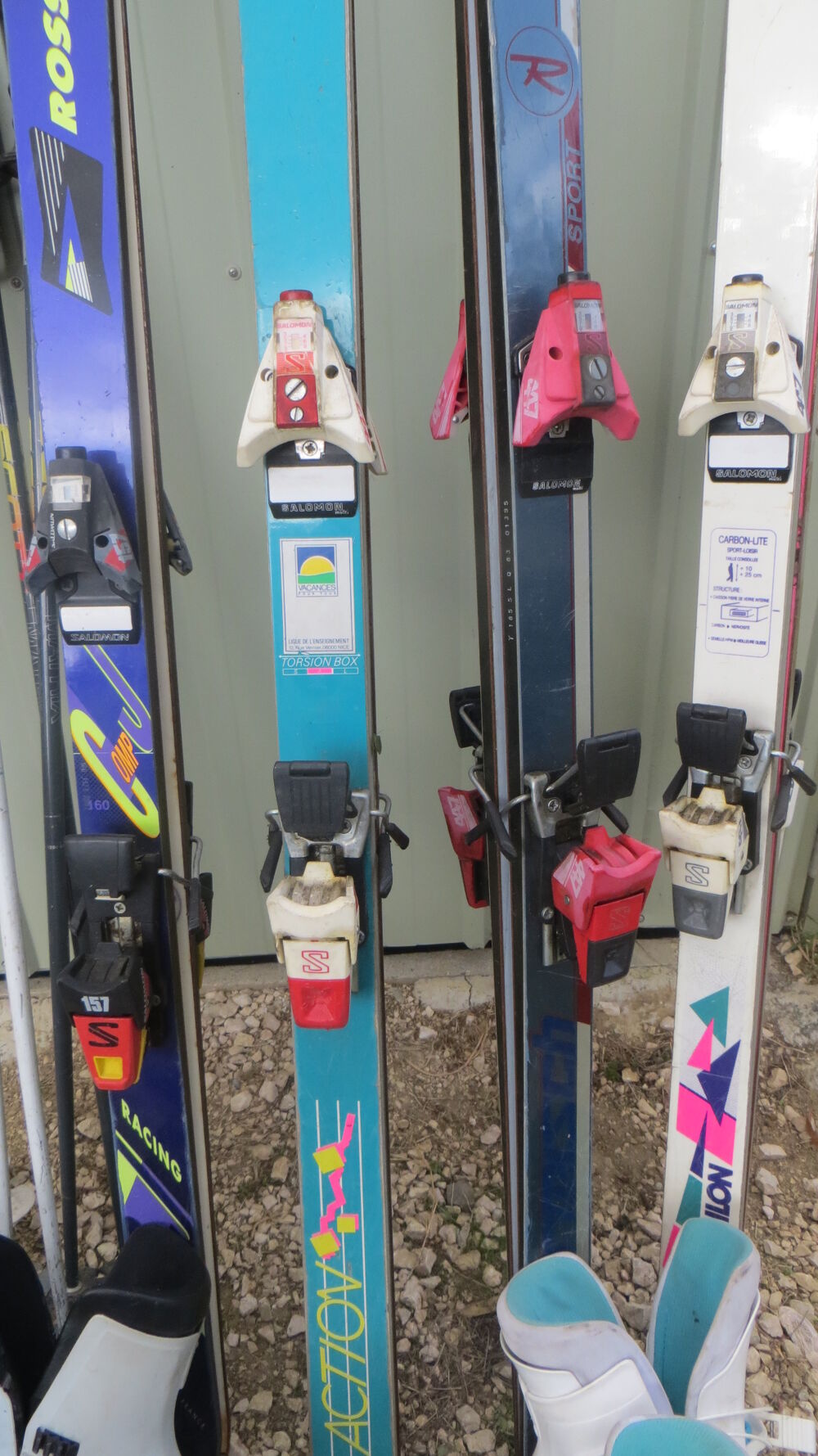 A saisir ! 4 Paires de ski Sports