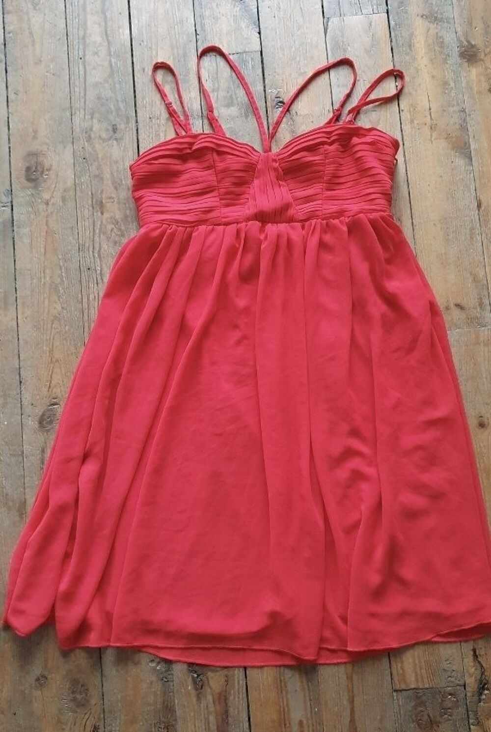 robe rouge bustier sexy 38 Vêtements