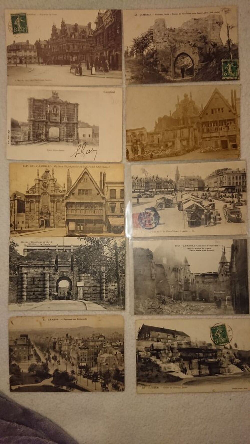 cartes postales de Cambrai 