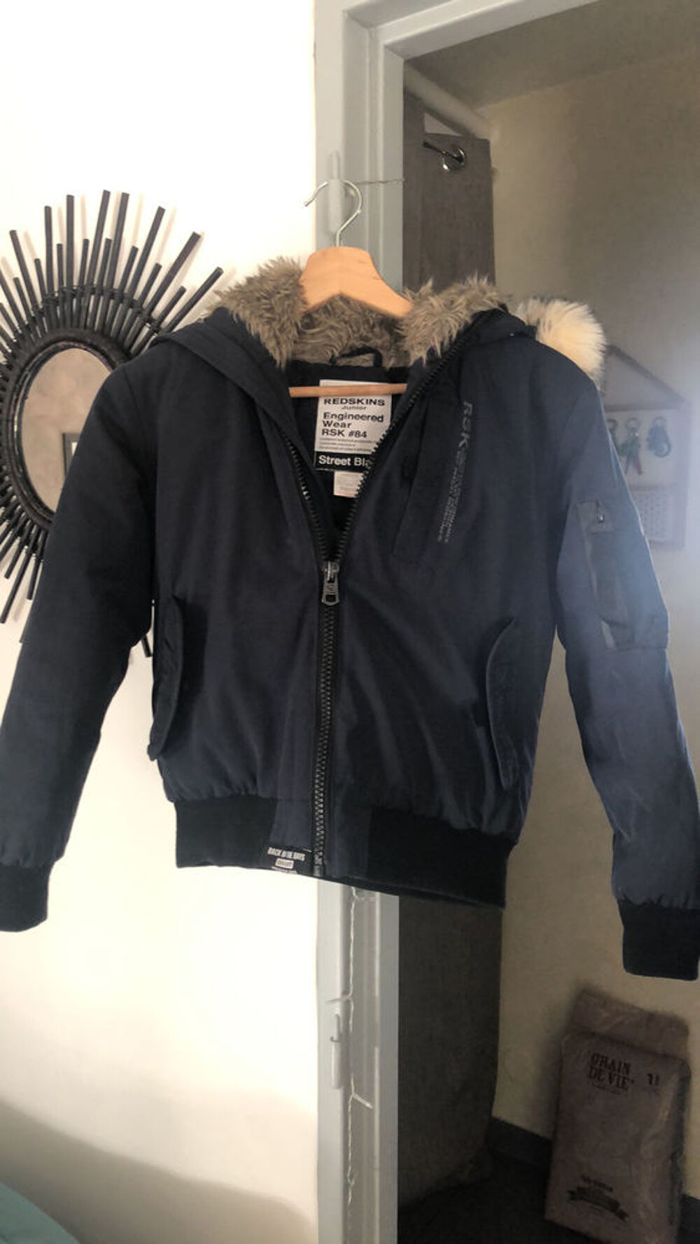 Blouson Redskins gar&ccedil;on 10ans Vêtements enfants