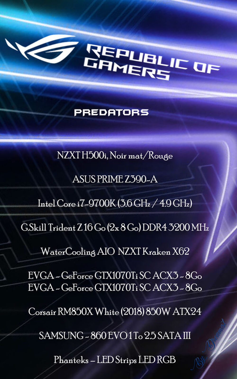 Nzxt gaming 4k professionnel Matériel informatique