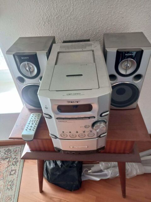LECTEUR DVD CD Chaîne Hi-Fi Tuner - Sony SS HCD CMT-DV2D - Télécommande