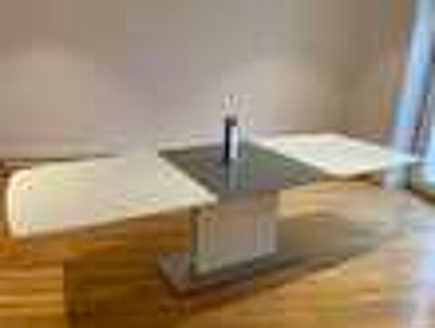 magnifique table design Luxe rallonge int&eacute;gr&eacute; Meubles