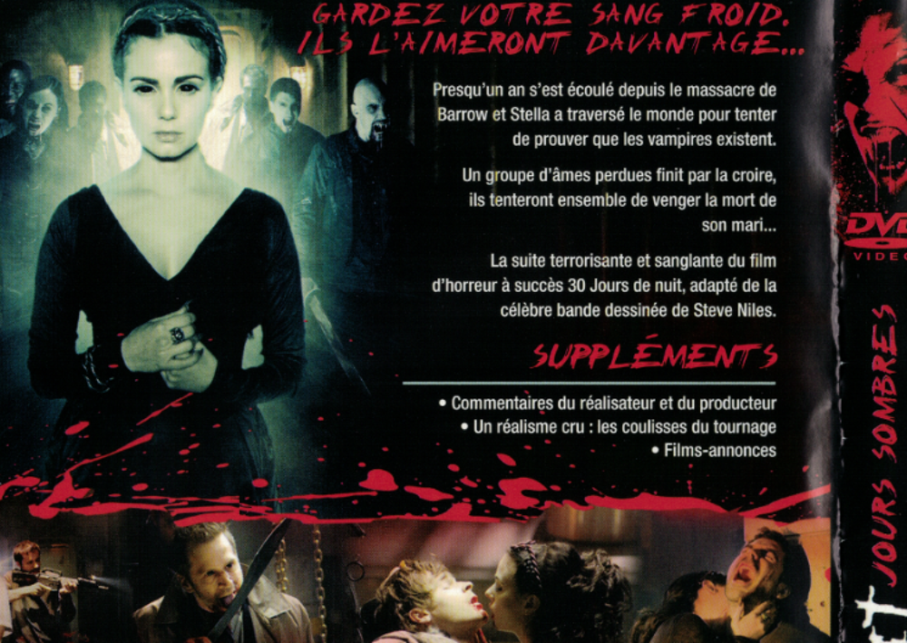 LES GARDIENS DE LA GALAXIE. 30 jours de nuits (jours sombres DVD et blu-ray