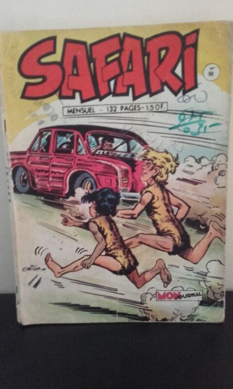 BD - Safari N�50 Octobre 1971 2 Angers (49)