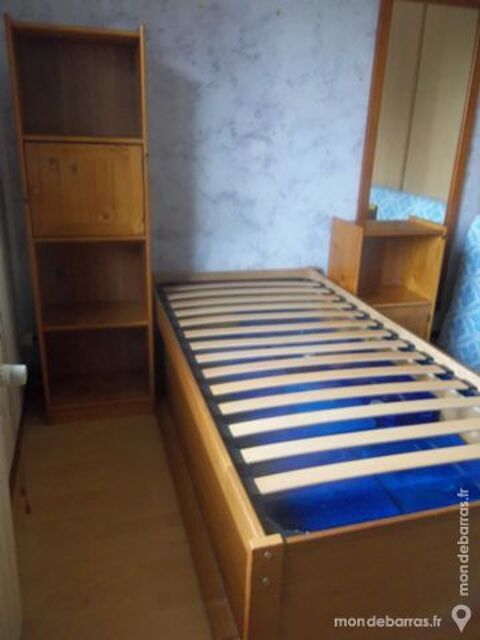 CHAMBRE ENFANT EN PIN MASSIF Serpaize (38)