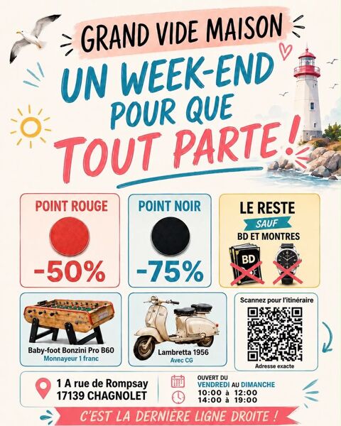 GRAND VIDE-MAISON ? UN WEE avec des petits prix Chagnolet (17)