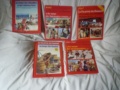 5 albums La vie prive des hommes 5 Eaubonne (95)